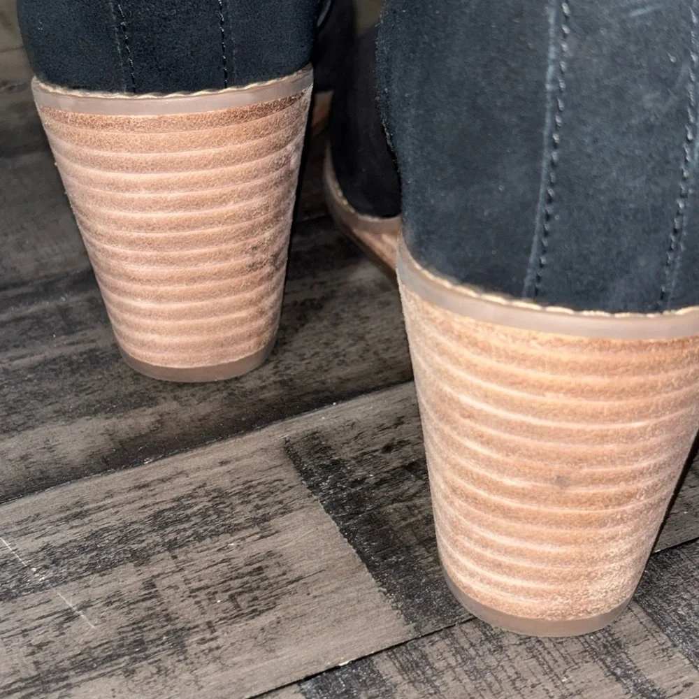 TOMS Clare Wedge Bootie SZ 7.5 - Picture 7 of 11